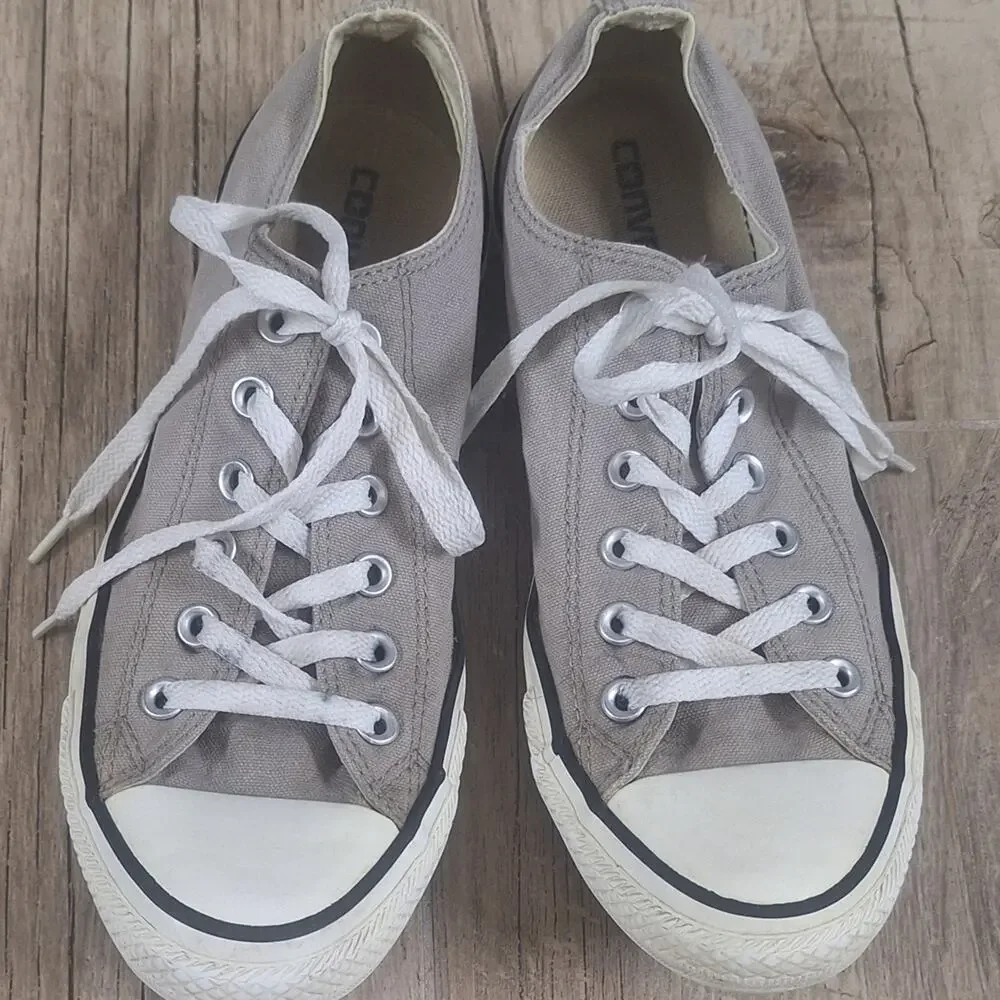 Converse Chuck Taylor All Star Shoreline Slip Gray Canvas Sneakers Women’s Sz9